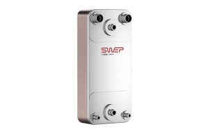 Паяный пластинчатый теплообменник SWEP DF300